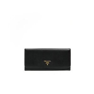 Prada Black Saffiano Leather Wallet
